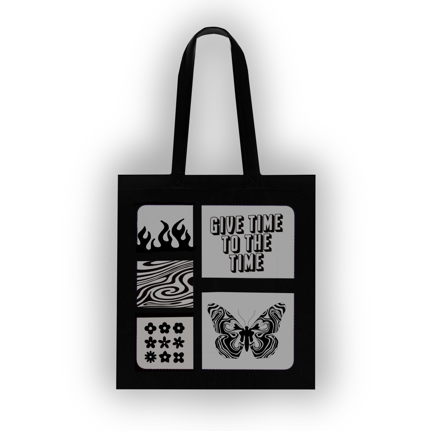 GIVE TIME TOTE BAG