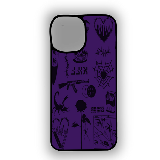 PURPPLE N BLACK CASE